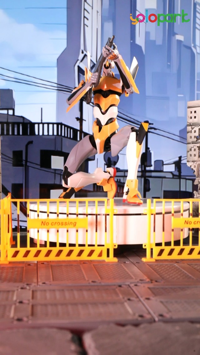 Amazon.com: YOLOPARK Evangelion Figure - 7.87 Inch Highly